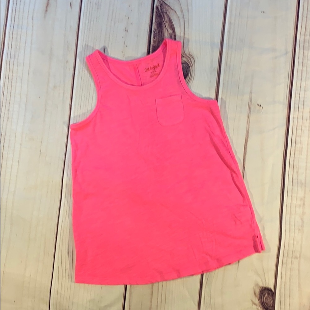 Hot pink tank top